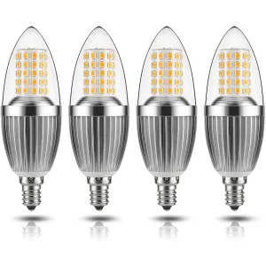 12W LED Candelabra Bulb Non-Dimmable 100-Watt Light Bulbs Equivalent