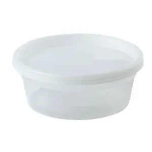 8oz Extra Strong Quality Heavyweight Deli Container with Lid