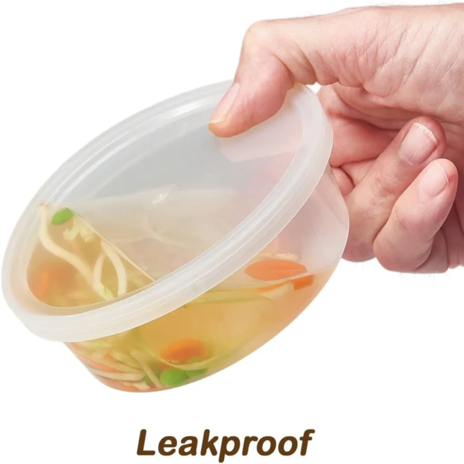 8oz Extra Strong Quality Heavyweight Deli Container with Lid