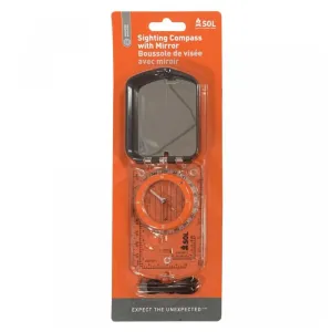 Adventure Medical SOL® Sighting Compass With Mirror - Assorted - OS