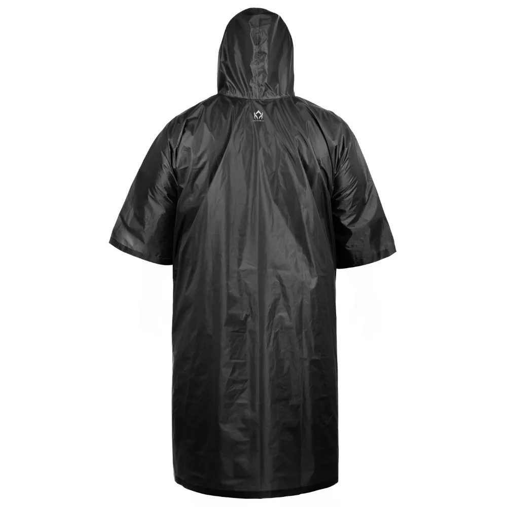 Arcturus Lightweight Waterproof Rain Poncho - Black