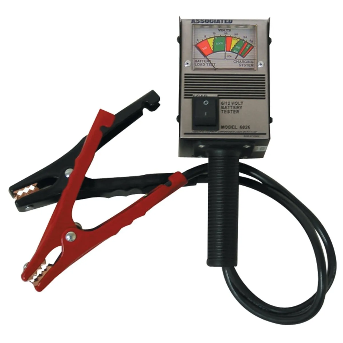 Associated 6026 Load Tester Heavy Duty 6/12 Volt