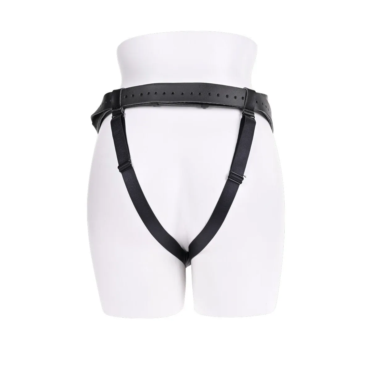 Aurora High Waisted Strap on - Black