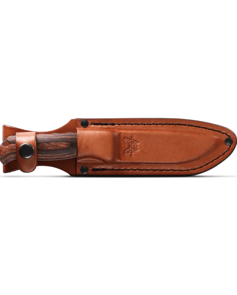 Benchmade Saddle Mountain Skinner | Stabilized Wood