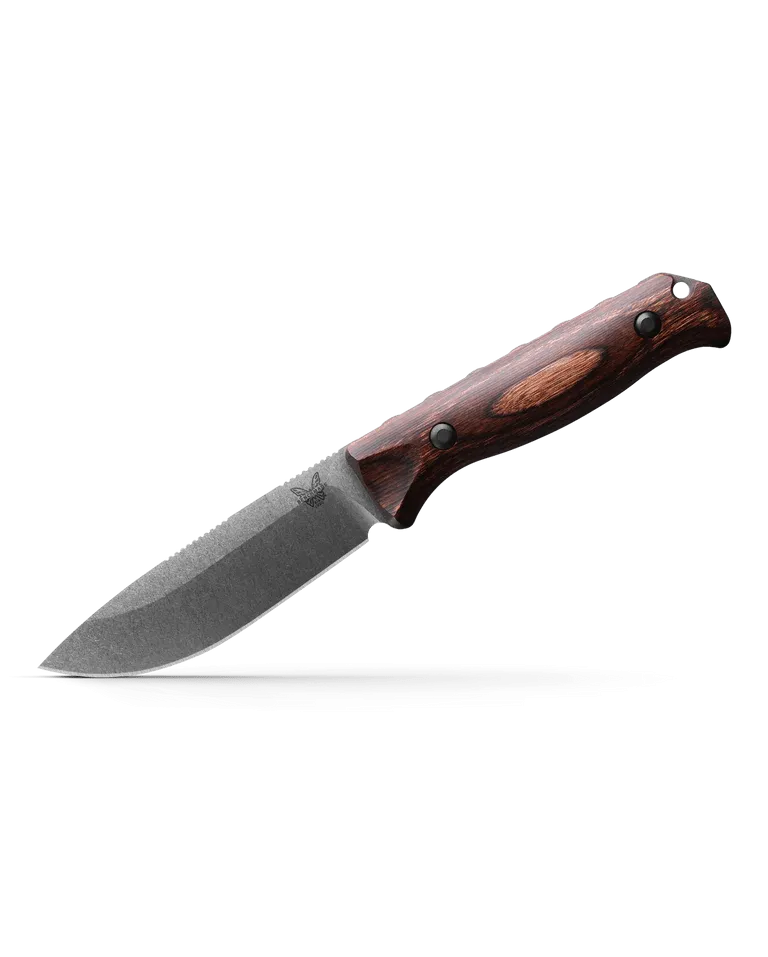 Benchmade Saddle Mountain Skinner | Stabilized Wood