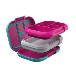 Bentgo Kid's Leak Proof Bento Lunch Box - Fushia/Teal