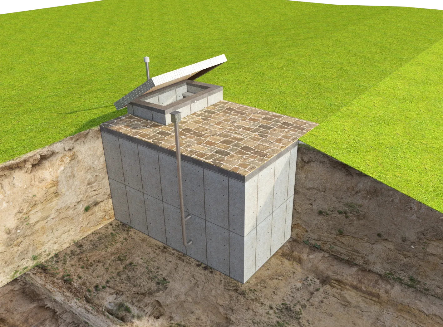 Bomb Fallout Shelter Plans - Cheap DIY Underground Bunker Safe