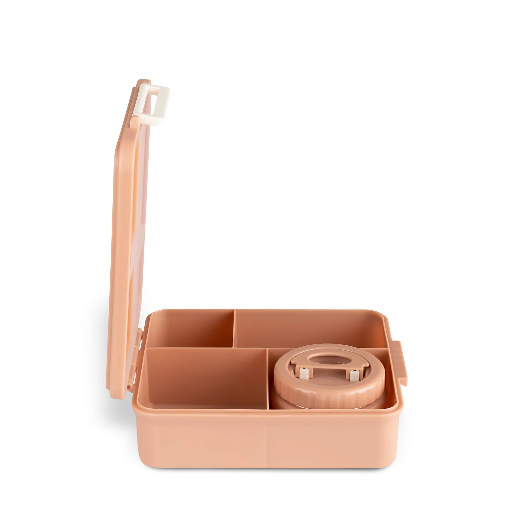 Citron Grand Lunchbox with Insulated Food Jar and Saucer - Unicorn - Blush Pink