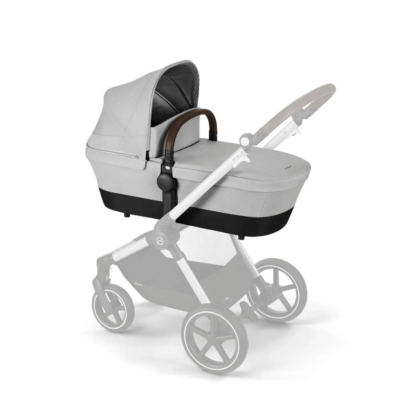 Cybex Eos Lux Silver 2-in-1 Pushchair - Lava Grey