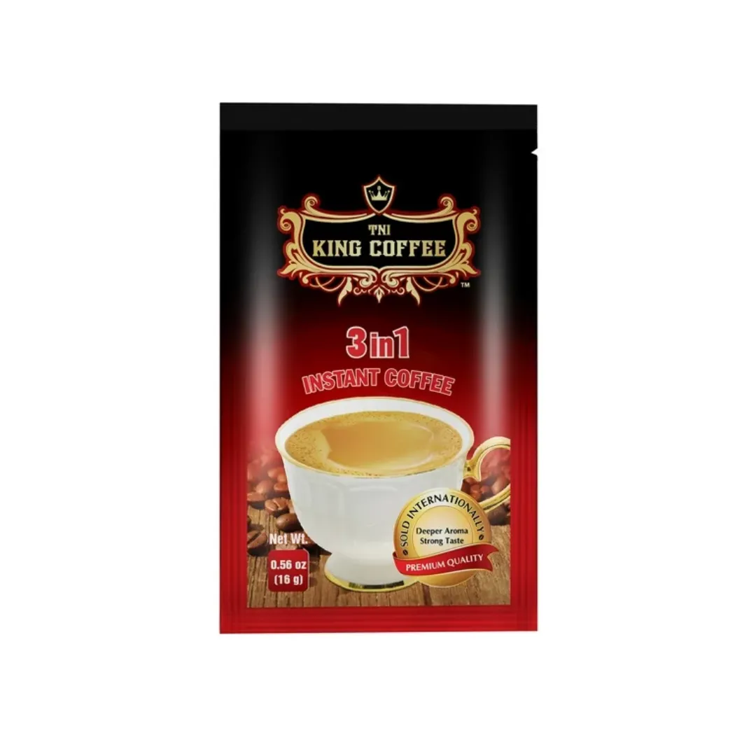 DUS Karton King Coffee 3 in 1 Premium 5 Bags Per Bags isi 88 sachets