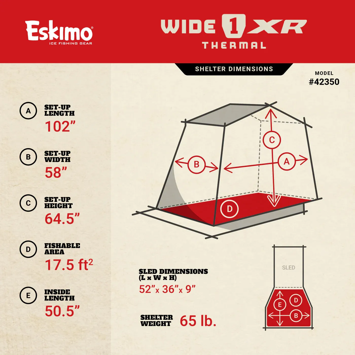 Eskimo Wide 1 XR Thermal