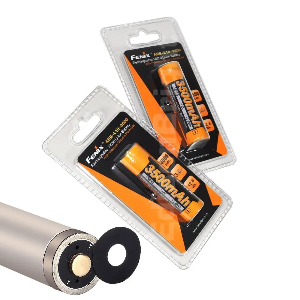 Fenix ARB-L18-3500 Protected 3500mAh 18650 Rechargeable Li-ion Battery