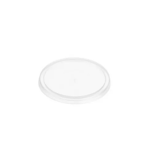 Genfac 80mm Flat Round Sauce Container Lid (suit 40ml – 150ml)