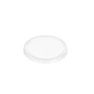 Genfac 80mm Flat Round Sauce Container Lid (suit 40ml – 150ml)