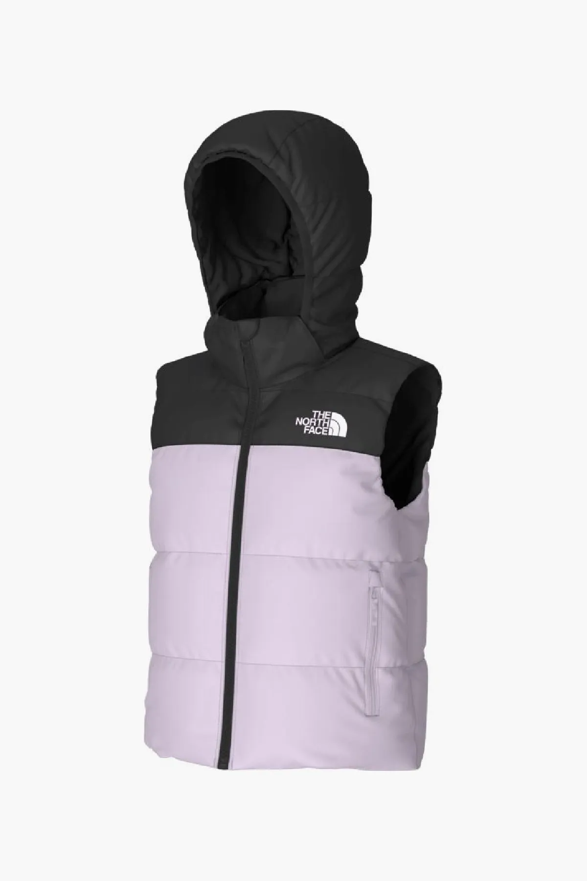 Girls Vest North Face Reversible North Down Hooded (Size 10 left)