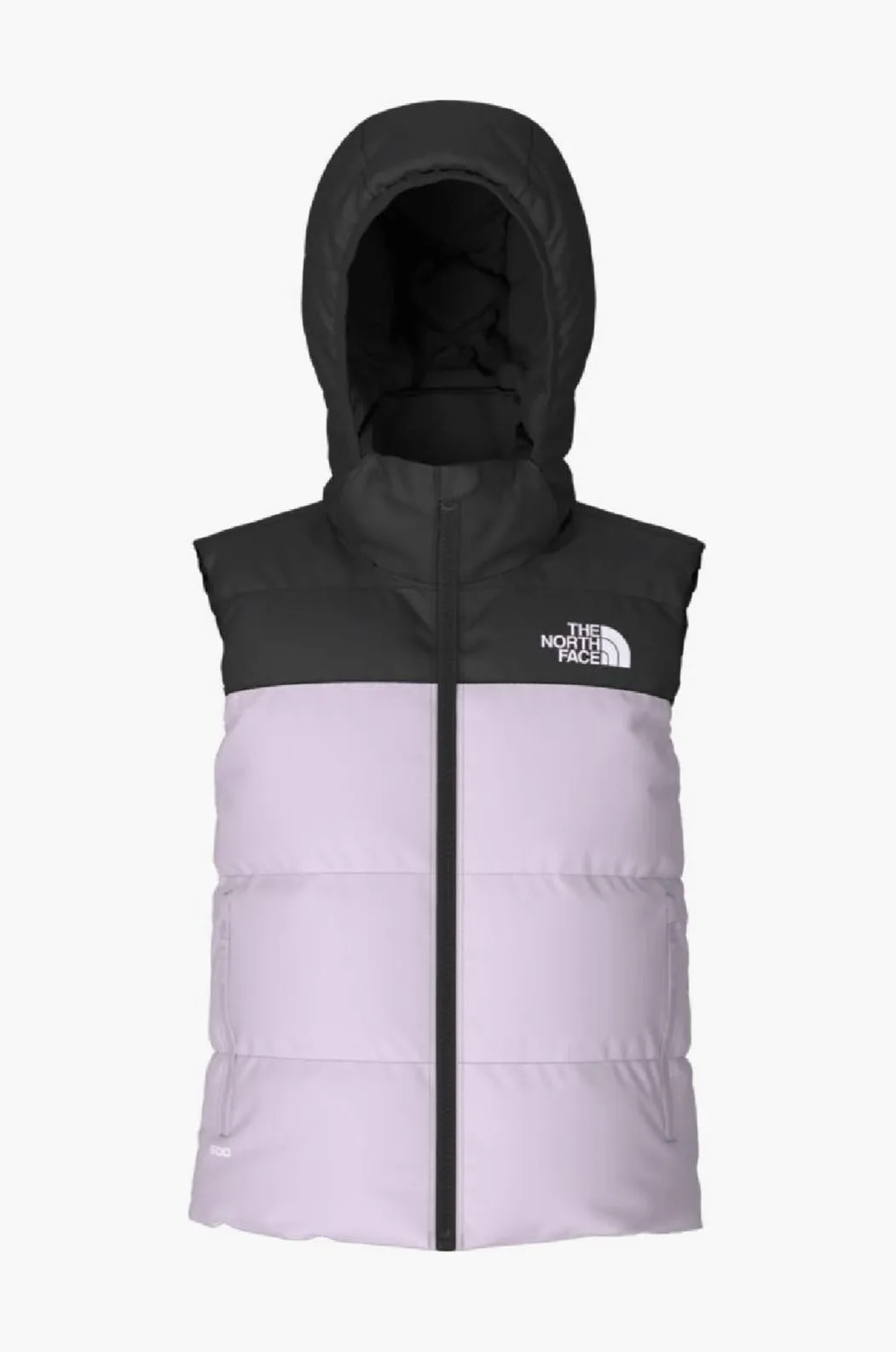 Girls Vest North Face Reversible North Down Hooded (Size 10 left)