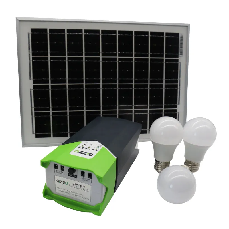 Gizzu Solar Panel Kit 10W