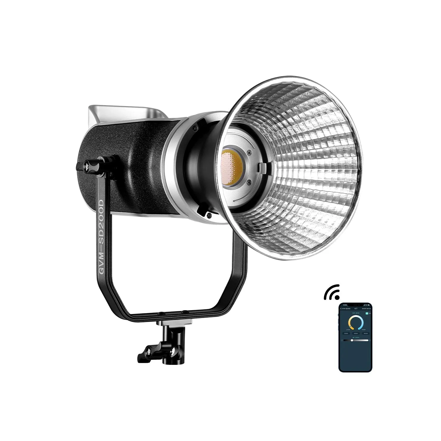 GVM SD200D LED Video Light with Softbox