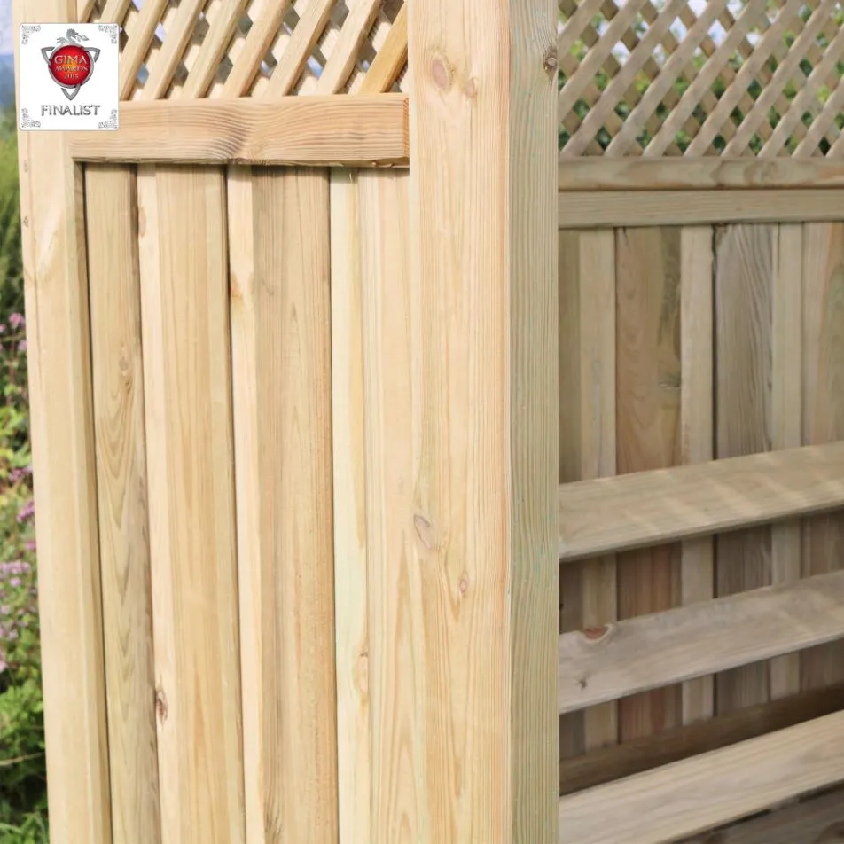 Hampshire Arbour with Storage Box