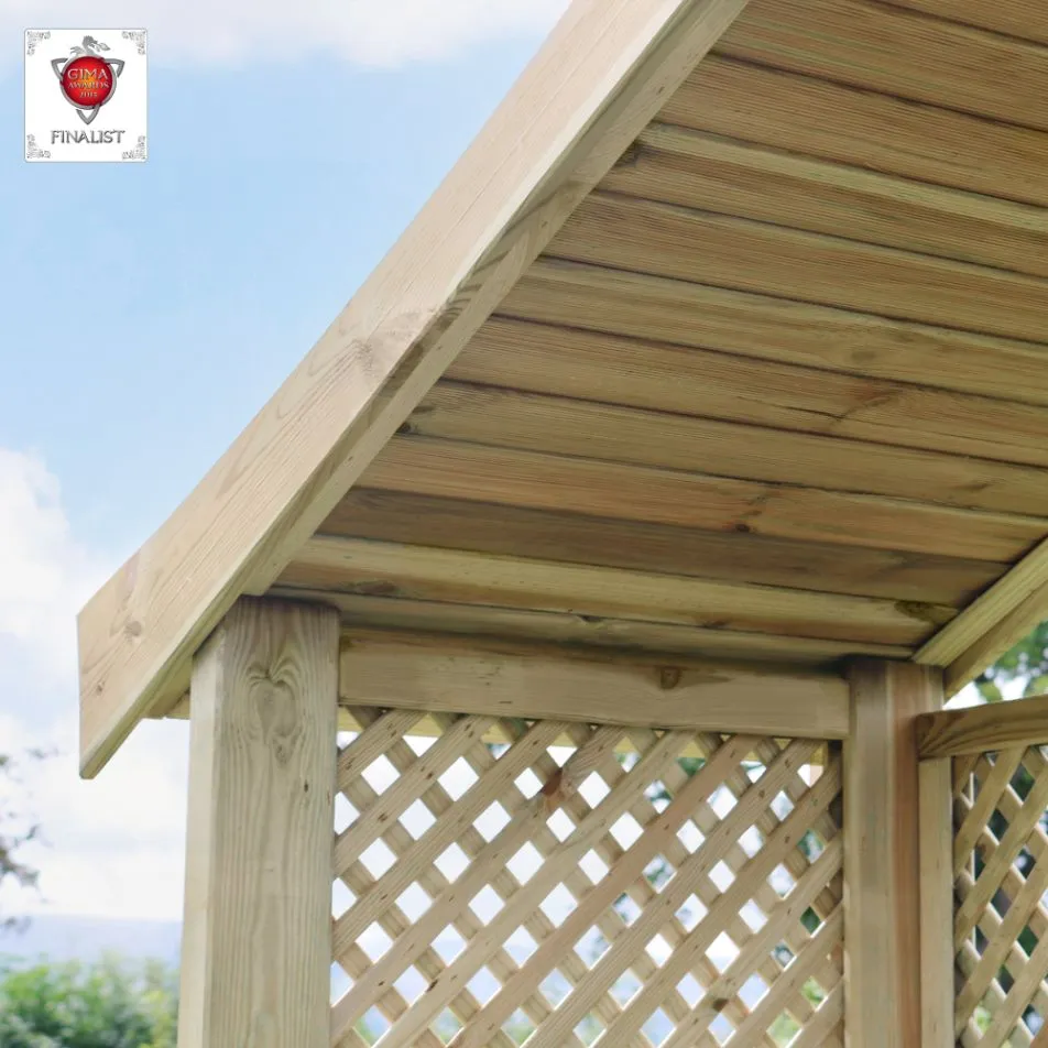 Hampshire Arbour with Storage Box