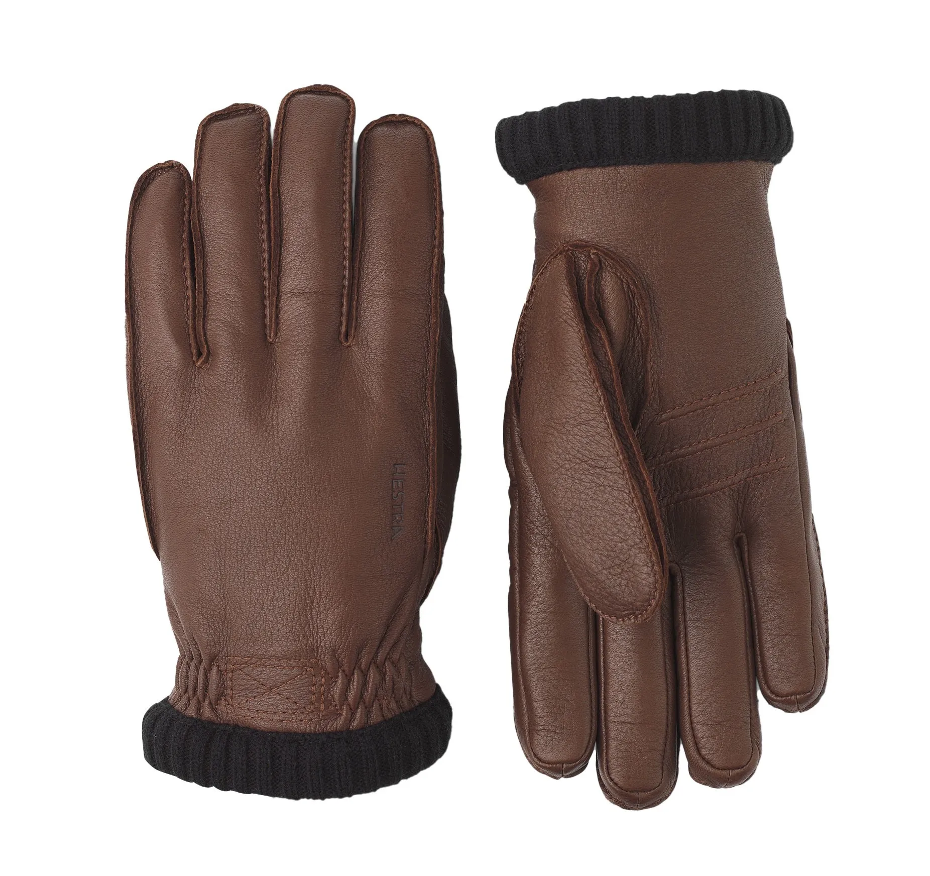 Hestra Deerskin Primaloft Ribbed Glove