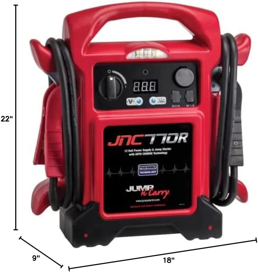 Jump-N-Carry 1700 Peak Amp Premium 12 Volt Jump Starter