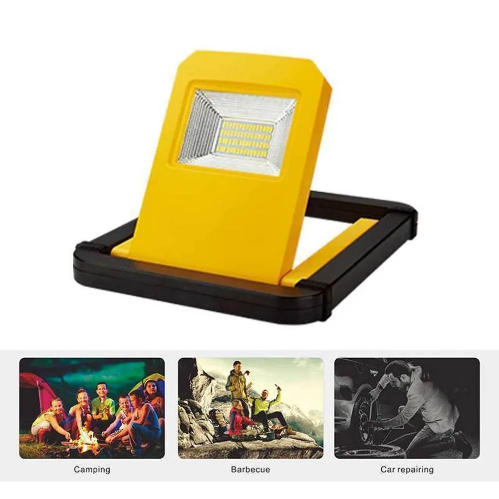 Liper LED Rechargeable 30W Flood Light Adj Stand