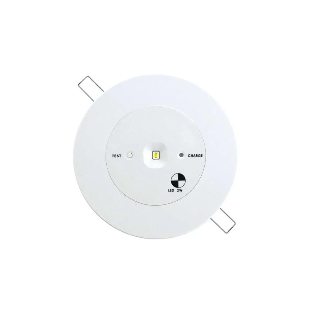 Matrix LED Emergency 5w Recessed Downlight IP20 (Maintained)