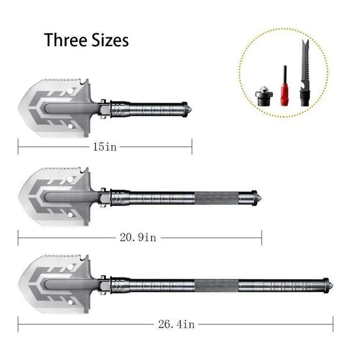 Multi-Purpose Military Folding Survival Shovel