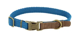 MuttNation Fueled by Miranda Lambert Woven Dog Collar Denim 1 X 18-26