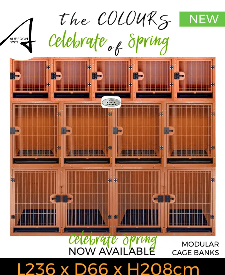 NEW product LAUNCH ! Modular Multilevel Cages Banks ‘Celebrate the Colours of Spring’ Most colours available - check them out!