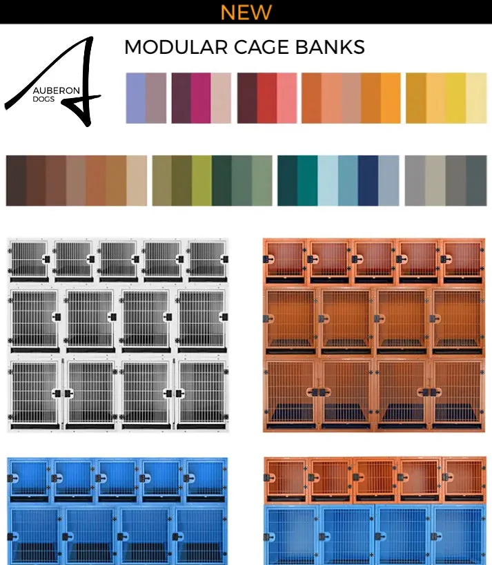 NEW product LAUNCH ! Modular Multilevel Cages Banks ‘Celebrate the Colours of Spring’ Most colours available - check them out!