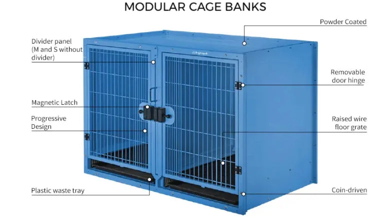 NEW product LAUNCH ! Modular Multilevel Cages Banks ‘Celebrate the Colours of Spring’ Most colours available - check them out!