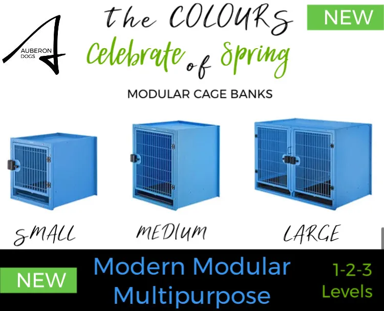 NEW product LAUNCH ! Modular Multilevel Cages Banks ‘Celebrate the Colours of Spring’ Most colours available - check them out!