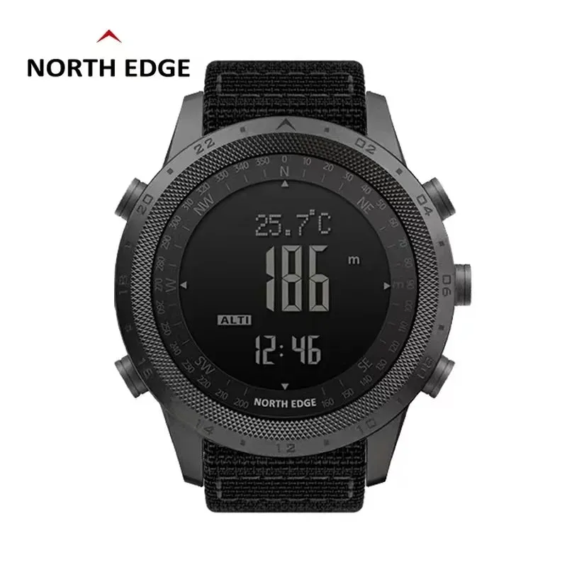 NORTH EDGE DESERT Men's Smart Watch Altimeter Barometer Compass Military Army Smartwatch Swimming Running Clock Waterproof 50m