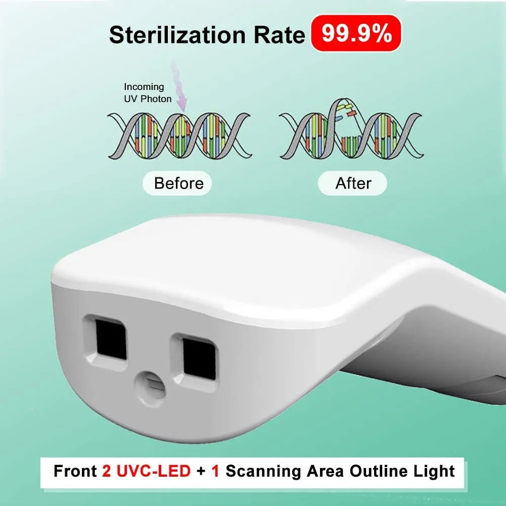 Portable LED Ultraviolet UVC Lamps Virus Removal Light