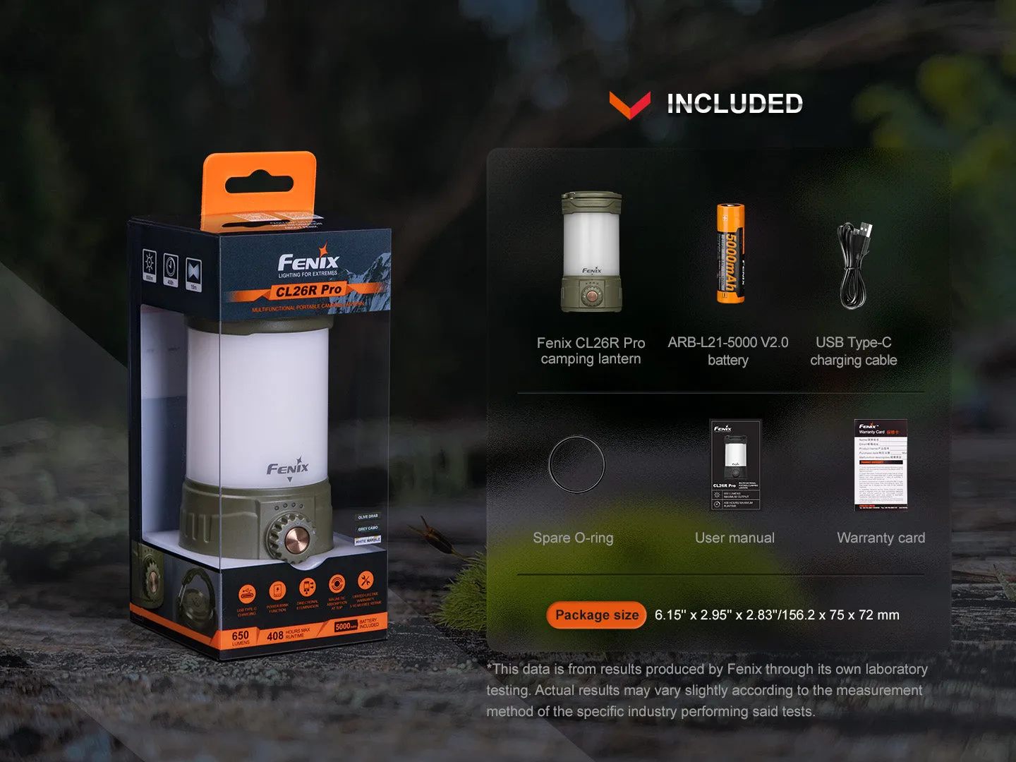 PRO High Performance LED Rechargeable Camping Lantern - CL26R