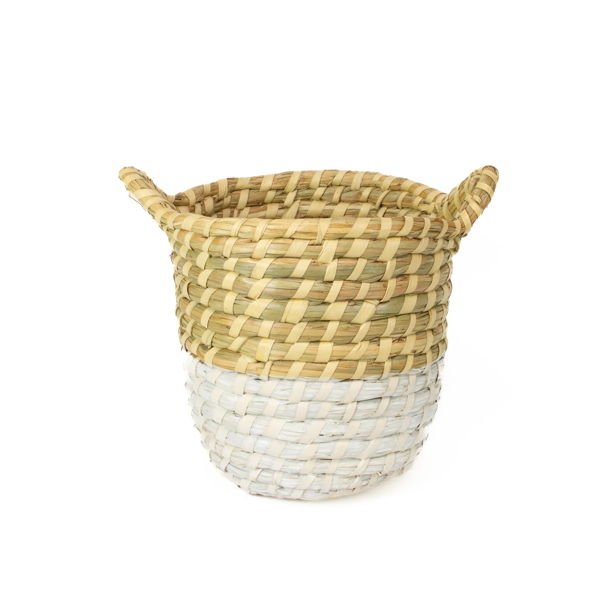 Seagrass Round Tote Basket - Small