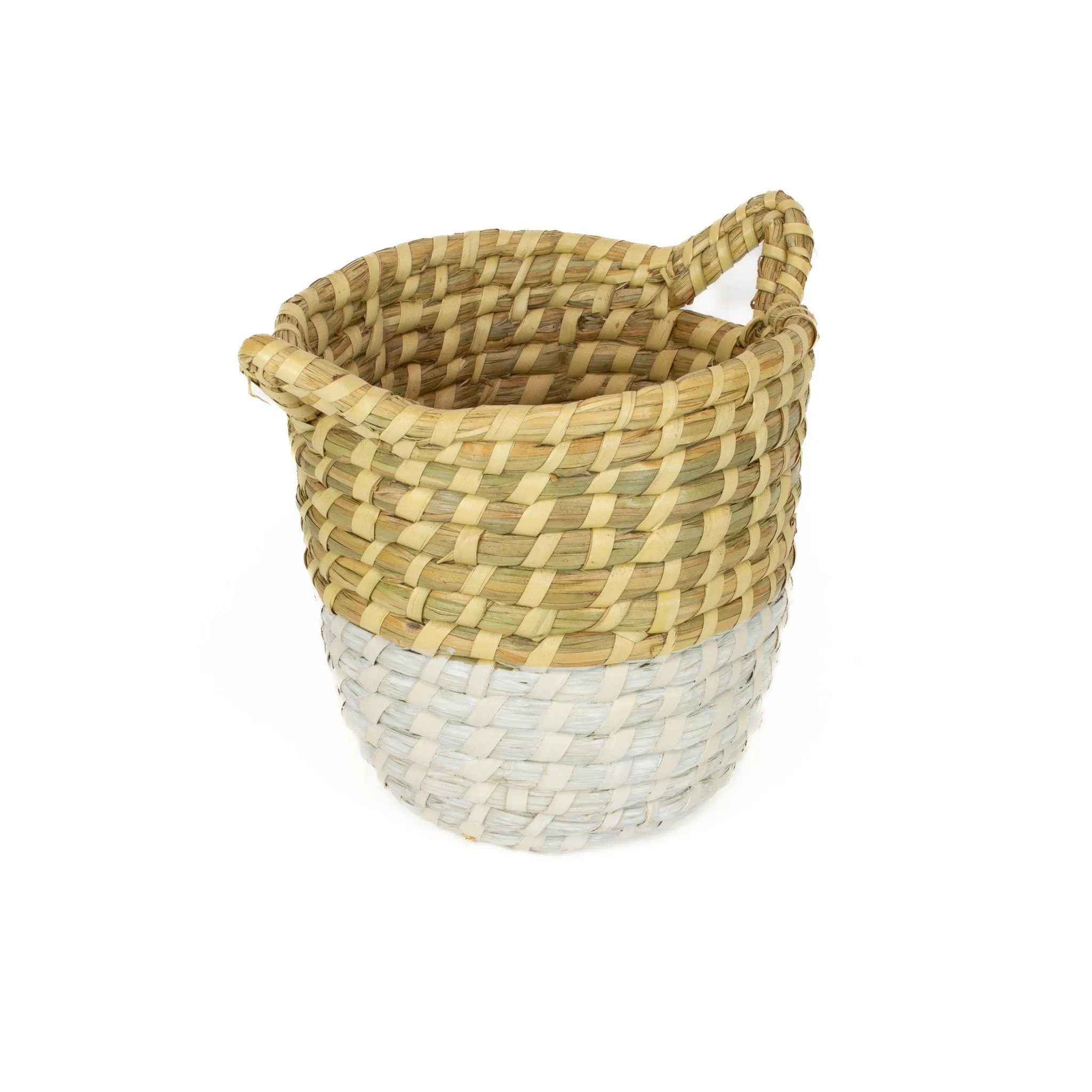 Seagrass Round Tote Basket - Small