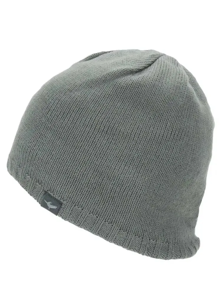 SEALSKINZ Hat - Waterproof Cold Weather Beanie - Grey