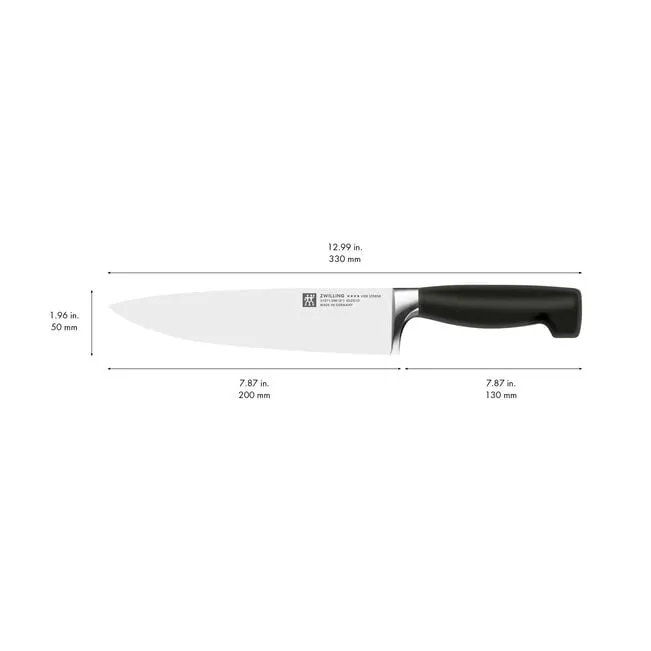 Zwilling Four Star 8" Chef's Knife *Black Friday Sale